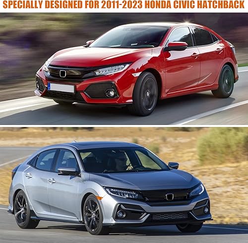 Miniatura 9 de Funda impermeable para automóvil, 6 capas de repuesto para Honda Civic Sedán 2011-2022, fundas de automóvil para todo tipo de clima con puerta con