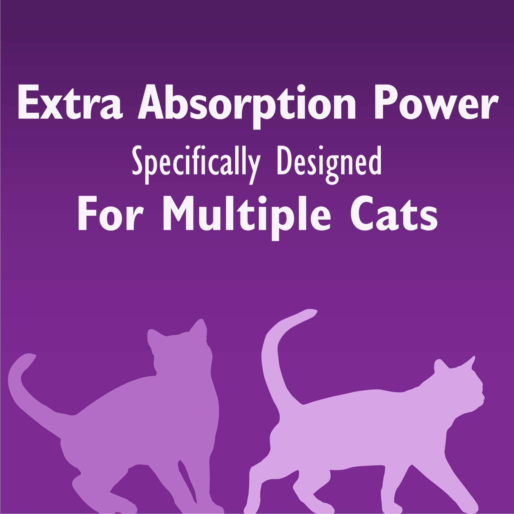 Purina Tidy Cats Katzenstreu Zubehör, Breeze Pads Nachfüllpack Multi Katzenstreu – 8 Karat Beutel
