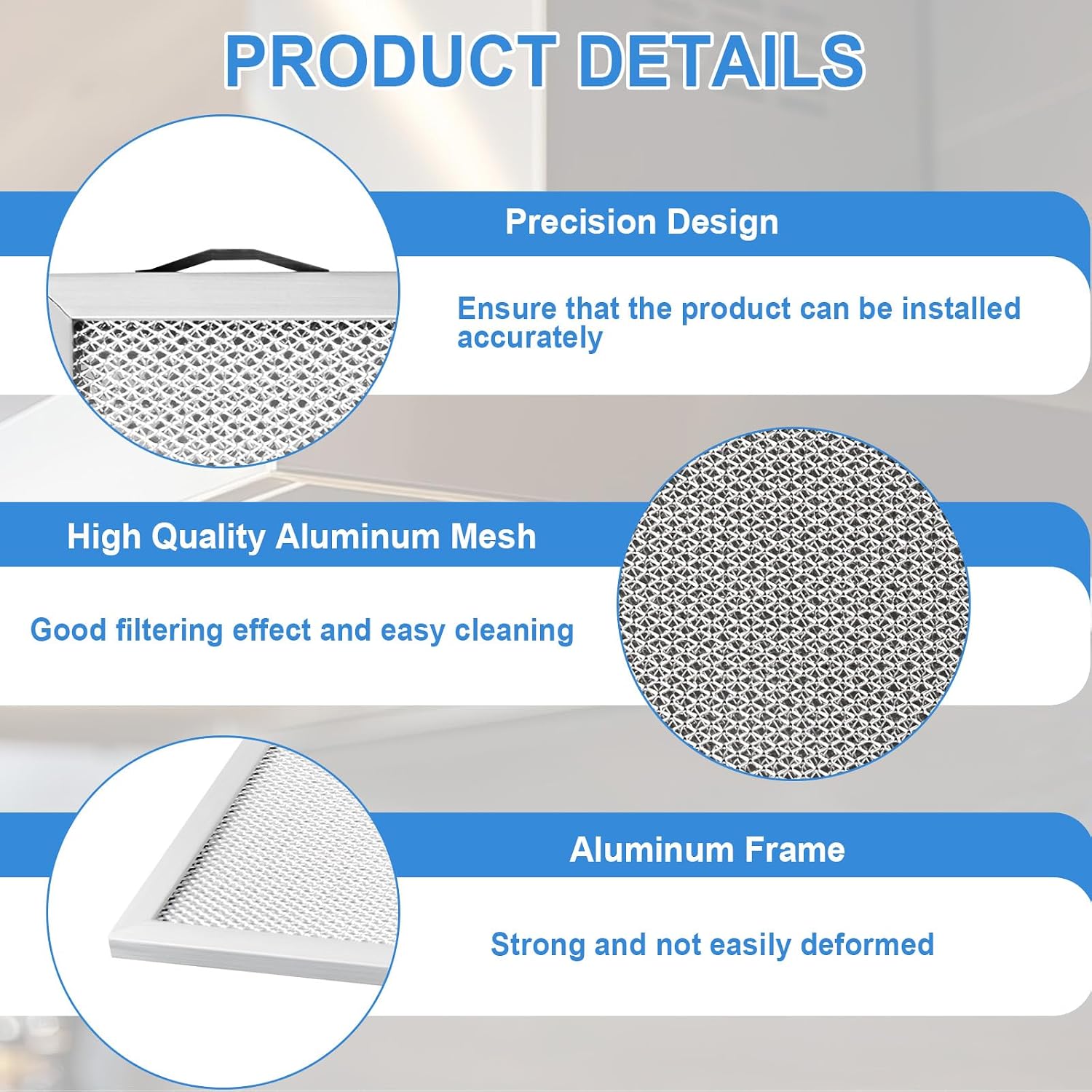 S99010436 Range Hood Grease Filter Compatible with Broan Nutone Aluminum Vent Range Hood Filters AHSA130 BKSA130 TEN130 TEN136 Series, Replace S99010436 99010436, 13.66 x 12.67 x 0.39 Inches - 2 Pack