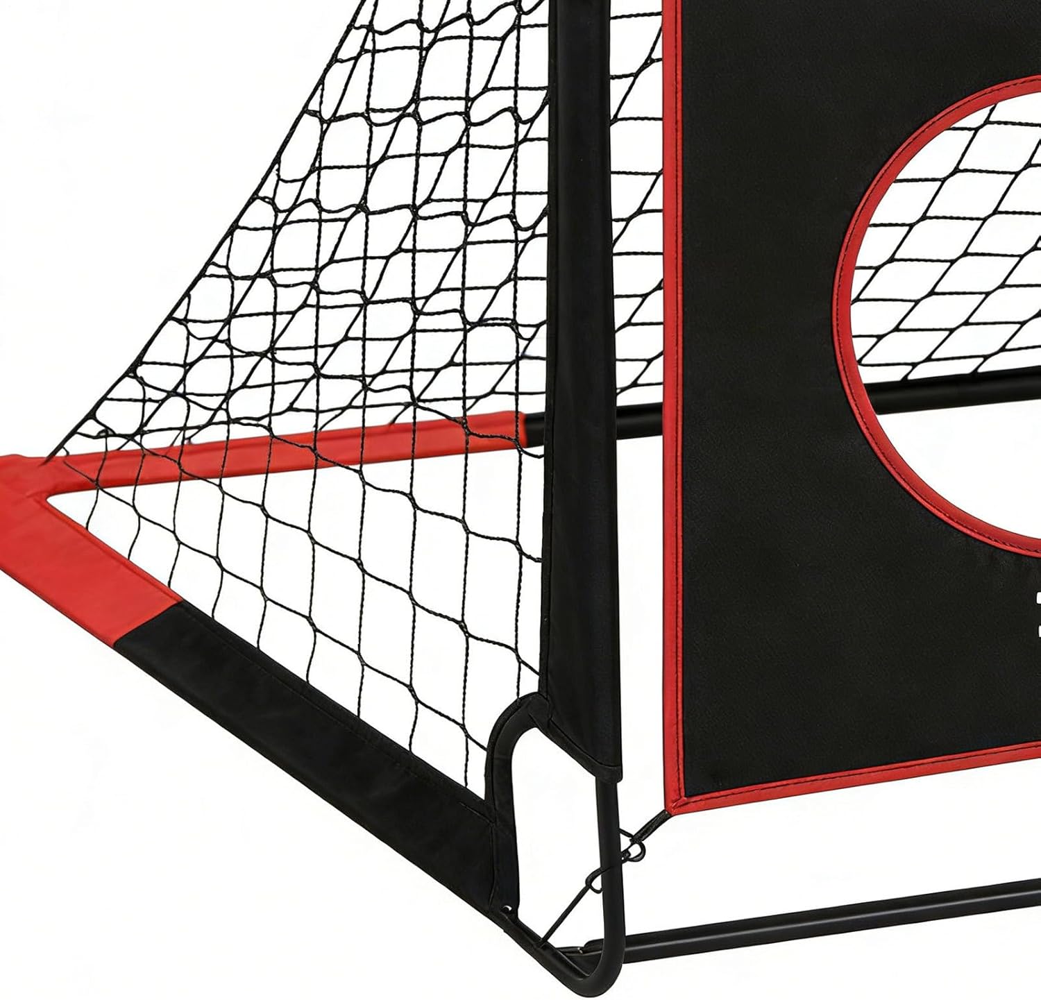 Genérico Football Goal – Modern Design Rectangular Trainer Game – Rectangular Goal Net 1.22 m Width x 0.9 m Height, for Boys and Girls Sports Training