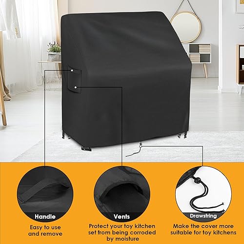 Miniatura 4 de Funda de cocina para cocina Step2, cubierta de juego de cocina para niños, cubierta de juego de cocina de juguete (36.5 pulgadas de ancho x 14.5