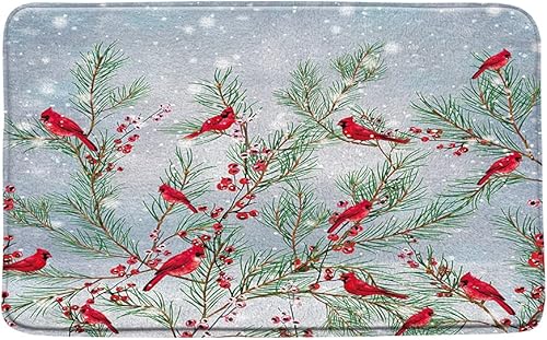 Miniatura 8 de Sunhe Tapete de baño de gnomo de Navidad, lindo gnomo, folklore, elfos, rojo y negro, búfalo, a cuadros, pino, bolas de Navidad, decoración de baño,