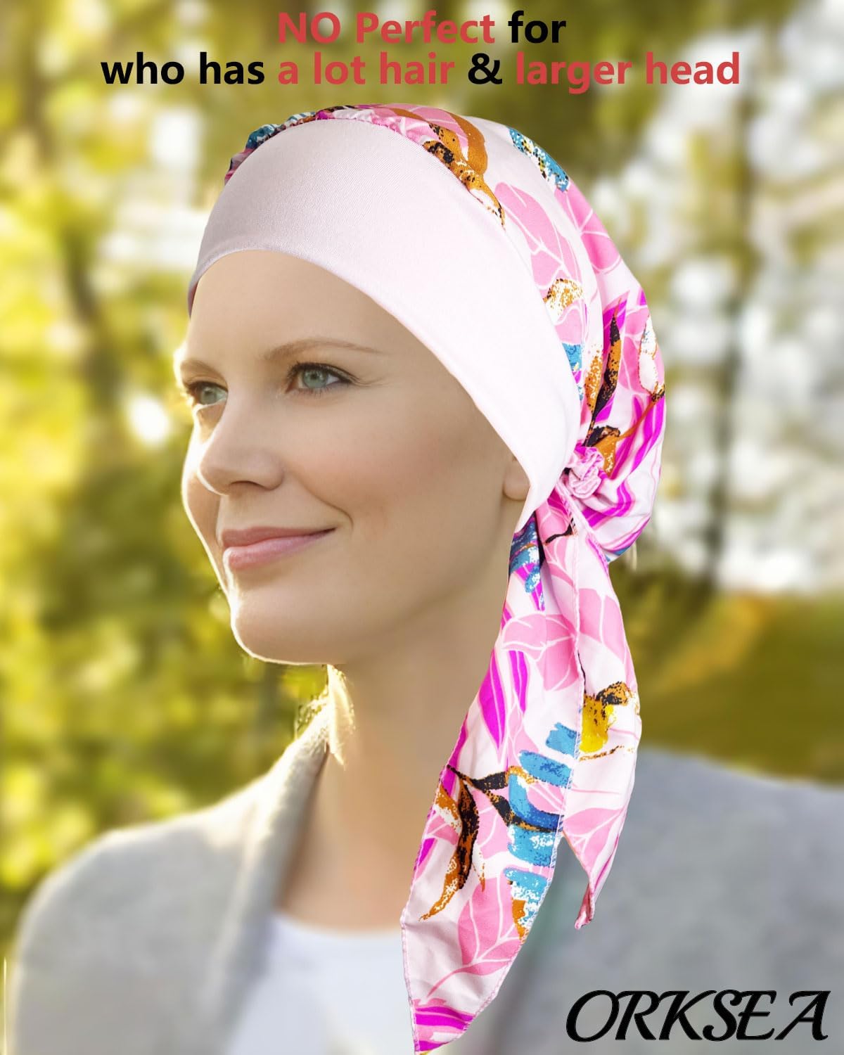 Chemo Headwear for Women Head Scarf Headwraps Silky Soft Turbans for Women Cancer Hats Chemo Beanie Coverings Scarves - Image 5