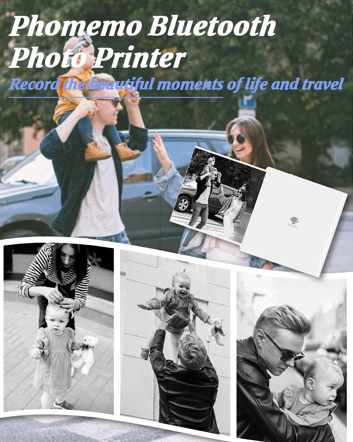 Nеw Prоduсt Phomemo Bluetooth Printer - M02 Mini Pocket Size Thermal Sticker Printer, Compatible with iOS & Android, Printer for Working Listing, Study Note, Travel Journal, Kitchen Classification - Lovely White 70% оƒƒ Evеrуthіng Phomemo Bluetooth Printer - M02 Mini Pocket Size Thermal Sticker Printer, Compatible with iOS & Android, Printer for Working Listing, Study Note, Travel Journal, Kitchen Classification - Lovely White