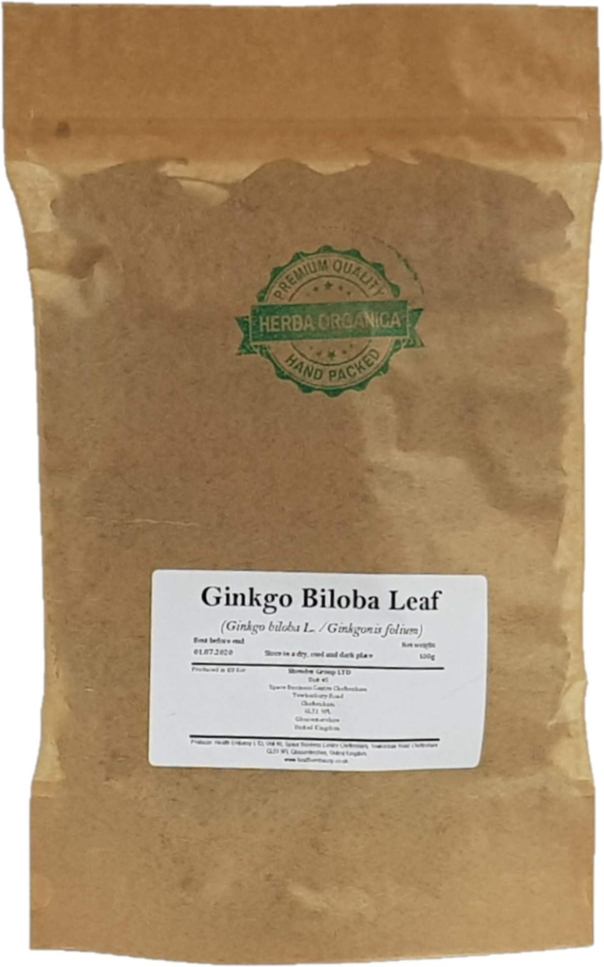 Ginkgo Biloba Leaf Herba Organica