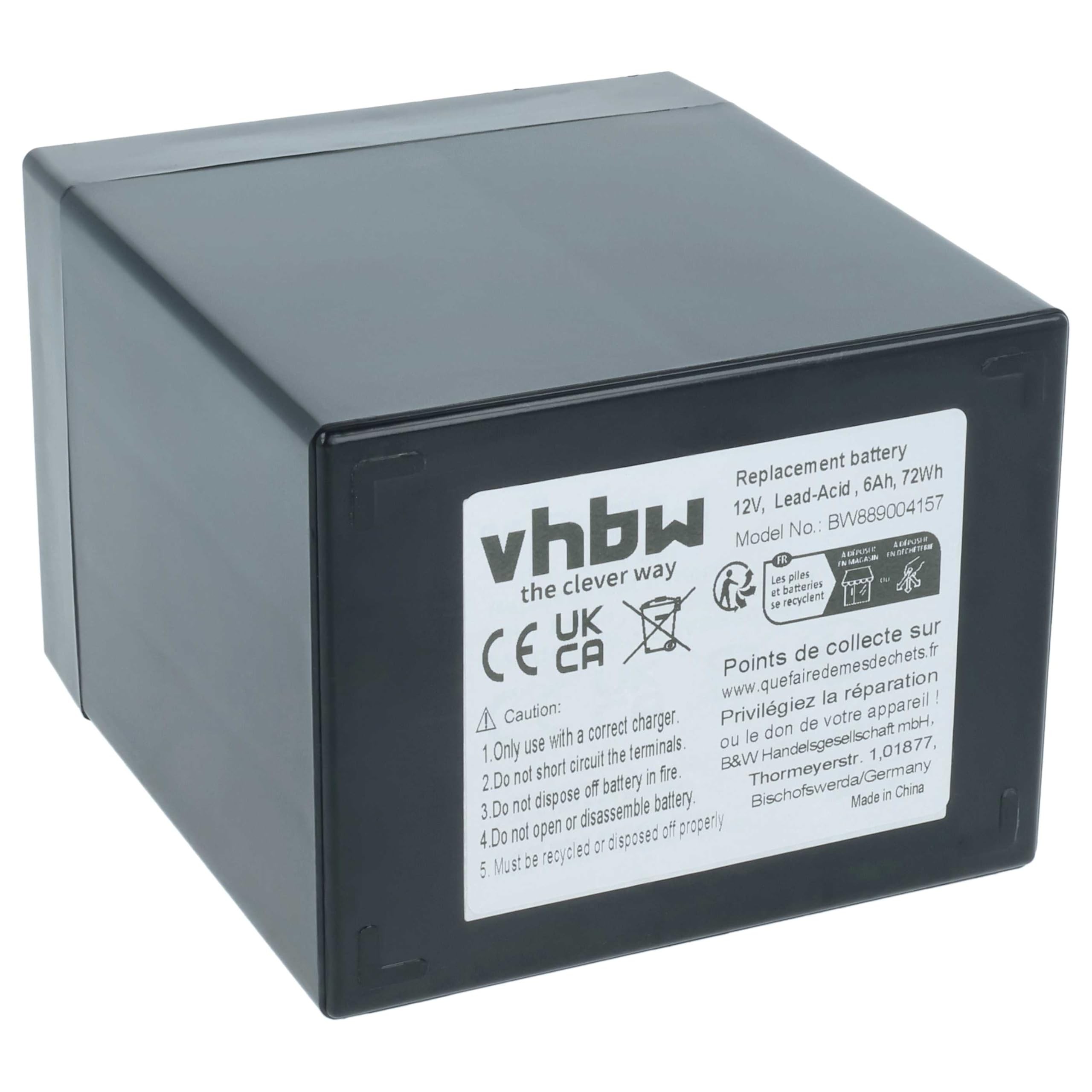 vhbw Batterie de Bord pour Caravane