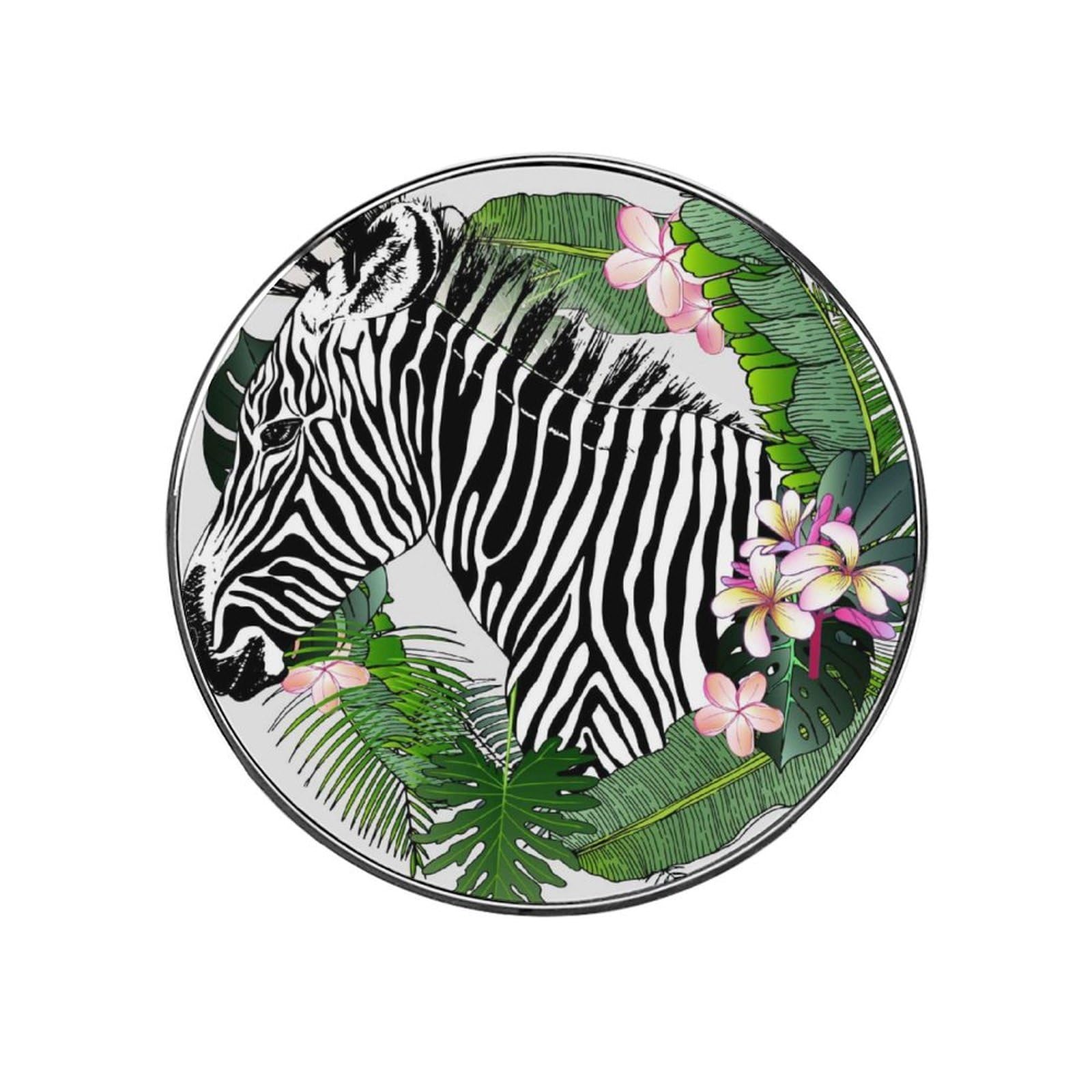 Horse And Leaves Alloy Fridge Magnet For Office Cabinet Refrigerator Whiteboard Photo