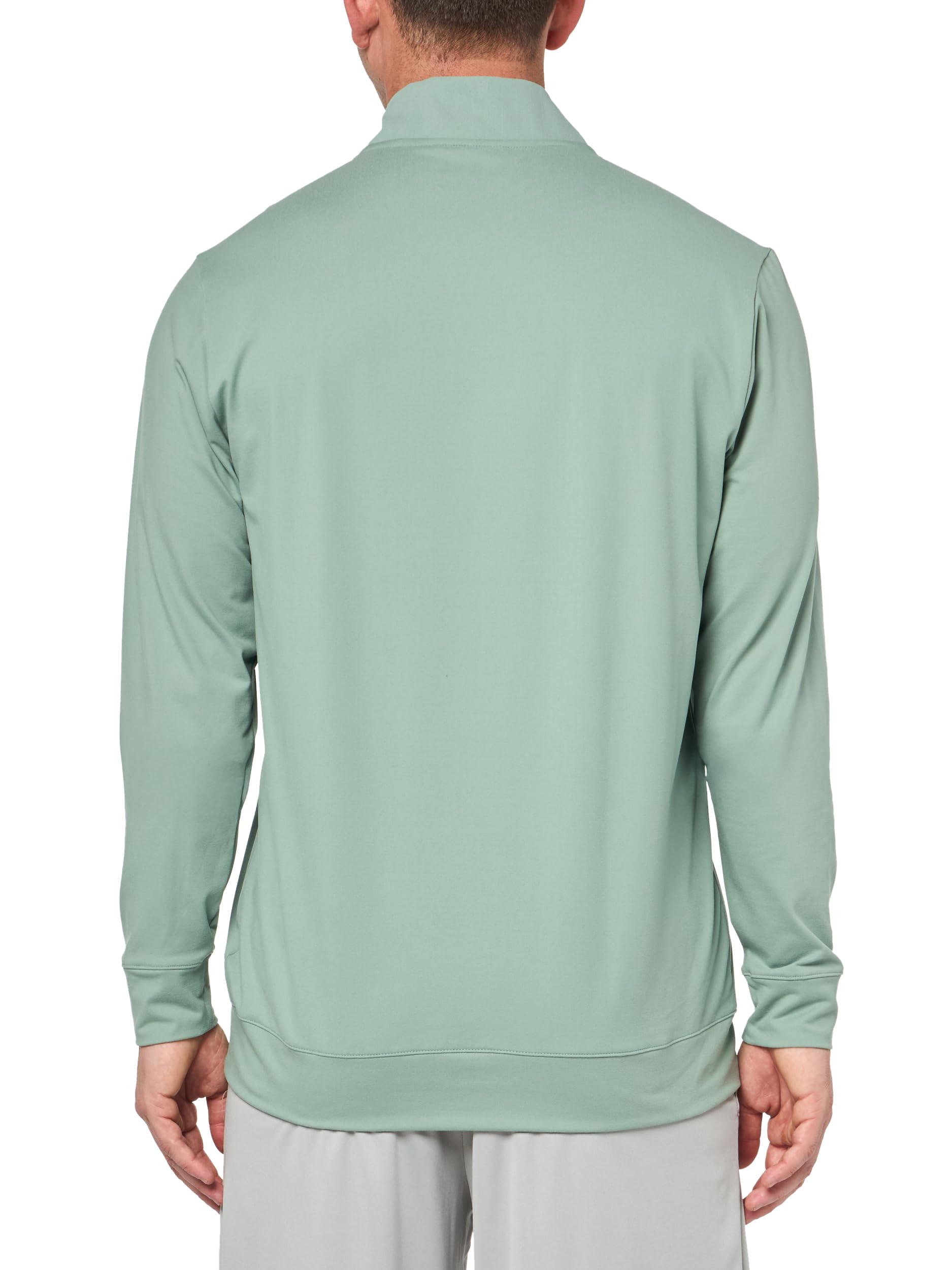 adidas Sweter męski, Srebrno-zielony 23, S