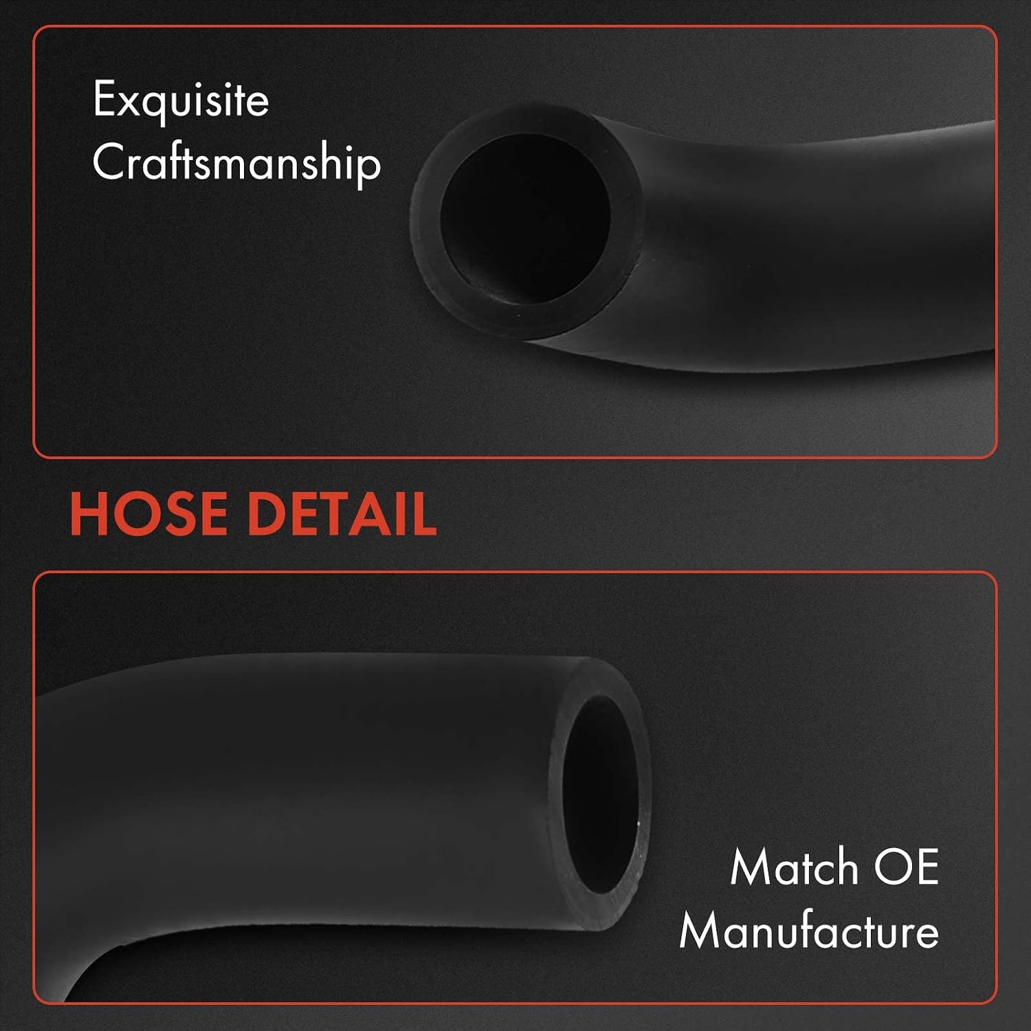 A-Premium Power Steering Reservoir Hose Line Assembly Compatible with Honda Ridgeline 2013 2014, 3.5L, Reservoir To Pump