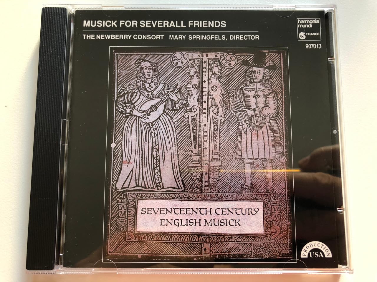 Musick For Severall Friends [Audio CD] The Newberry Consort; Various Composers and Mary Springfels