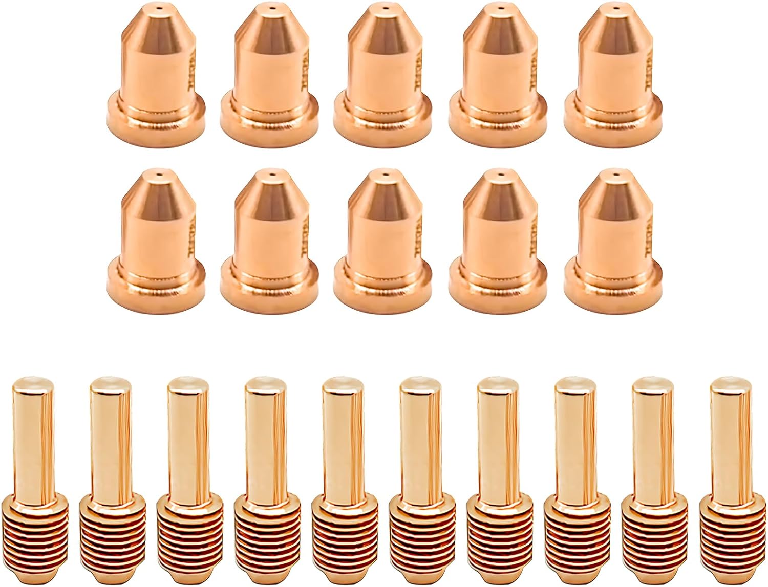 10Pcs 192052 Nozzle Tip 10Pcs 192048 Electrode for Miller ICE-40T ICE-40C ICE-50C ICE-55C Torch Plasma Cutter Consumables