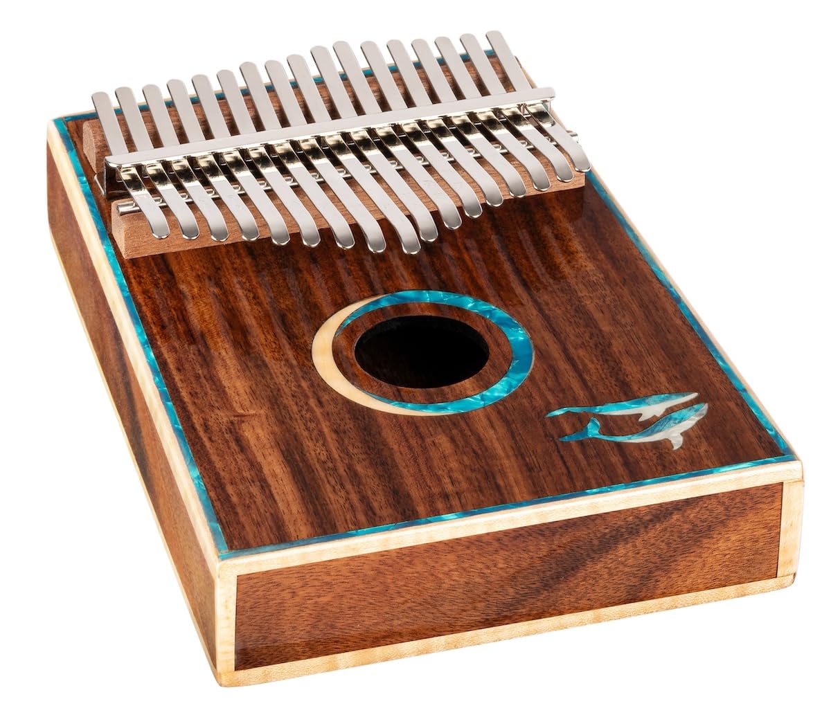 Ortega OKB30TH-BW 30th Anniversary Series Acoustic Kalimba 17 notes