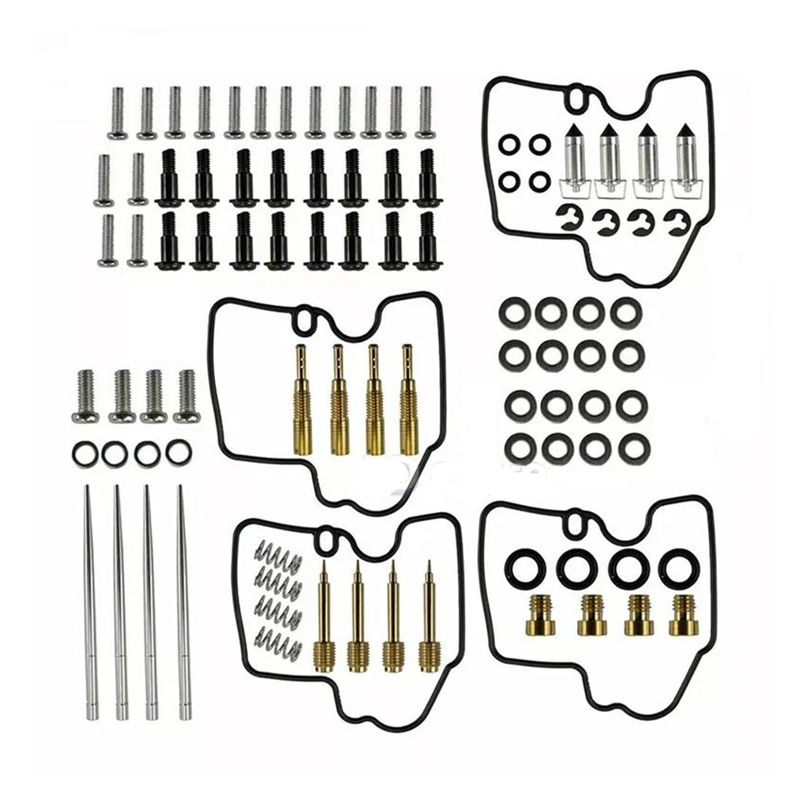 for Yam&aha YZF-R6 YZF6 600 YZF 1999-2002 Carburetor Repair Gasket Jets Rebuild Kit