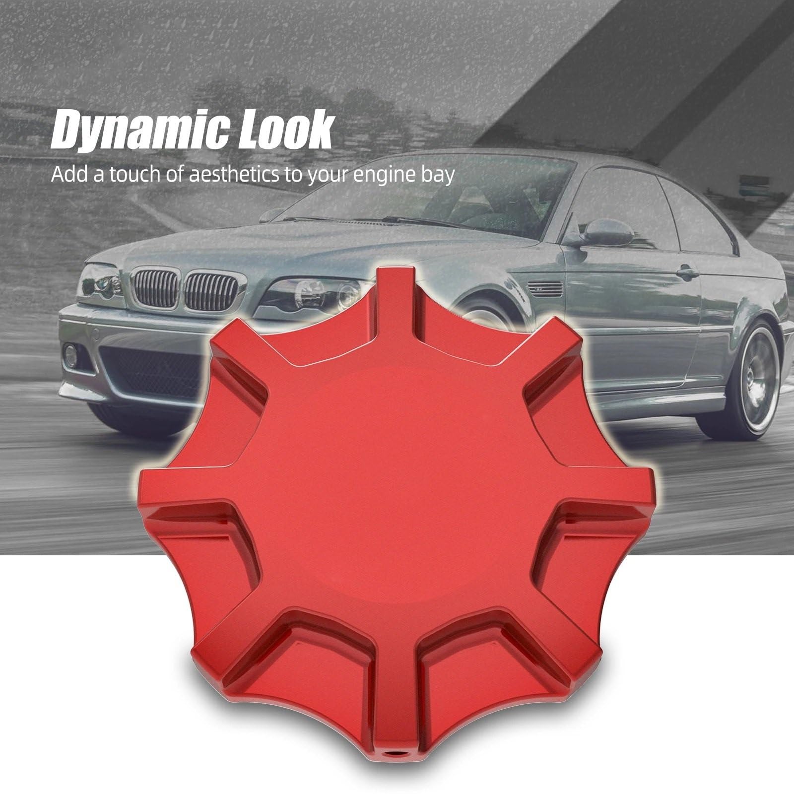 Juego de depósito de dirección asistida de aluminio Compatible con Bmw E46 E36 E90 E92 E93 E91 E60 E39 E64 E87 E88 E38 E65 depósito de dirección hidráulica