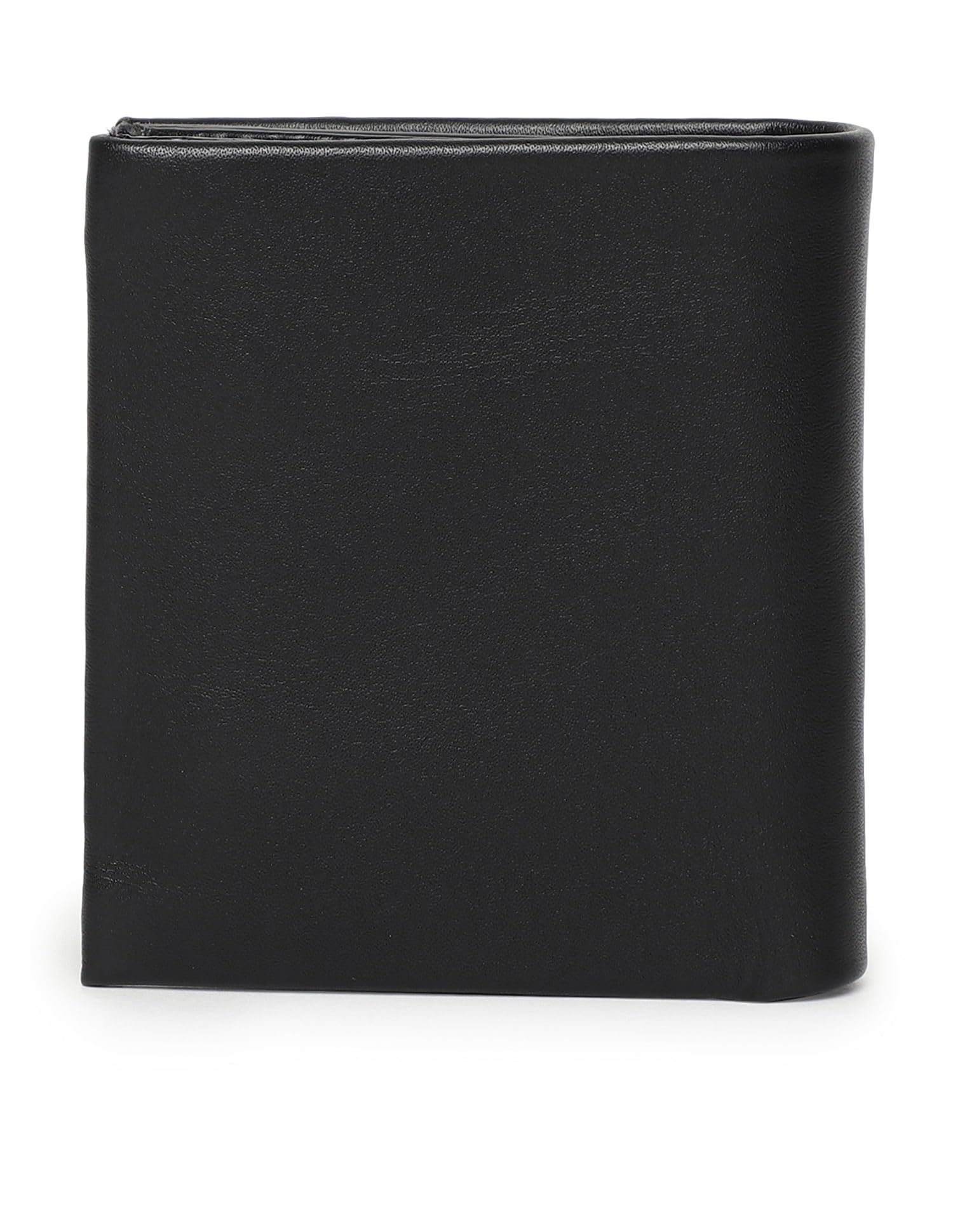 Calvin Klein CK Concise Trifold 6CC W/Coin, Negro, Talla Única, Black, Talla única