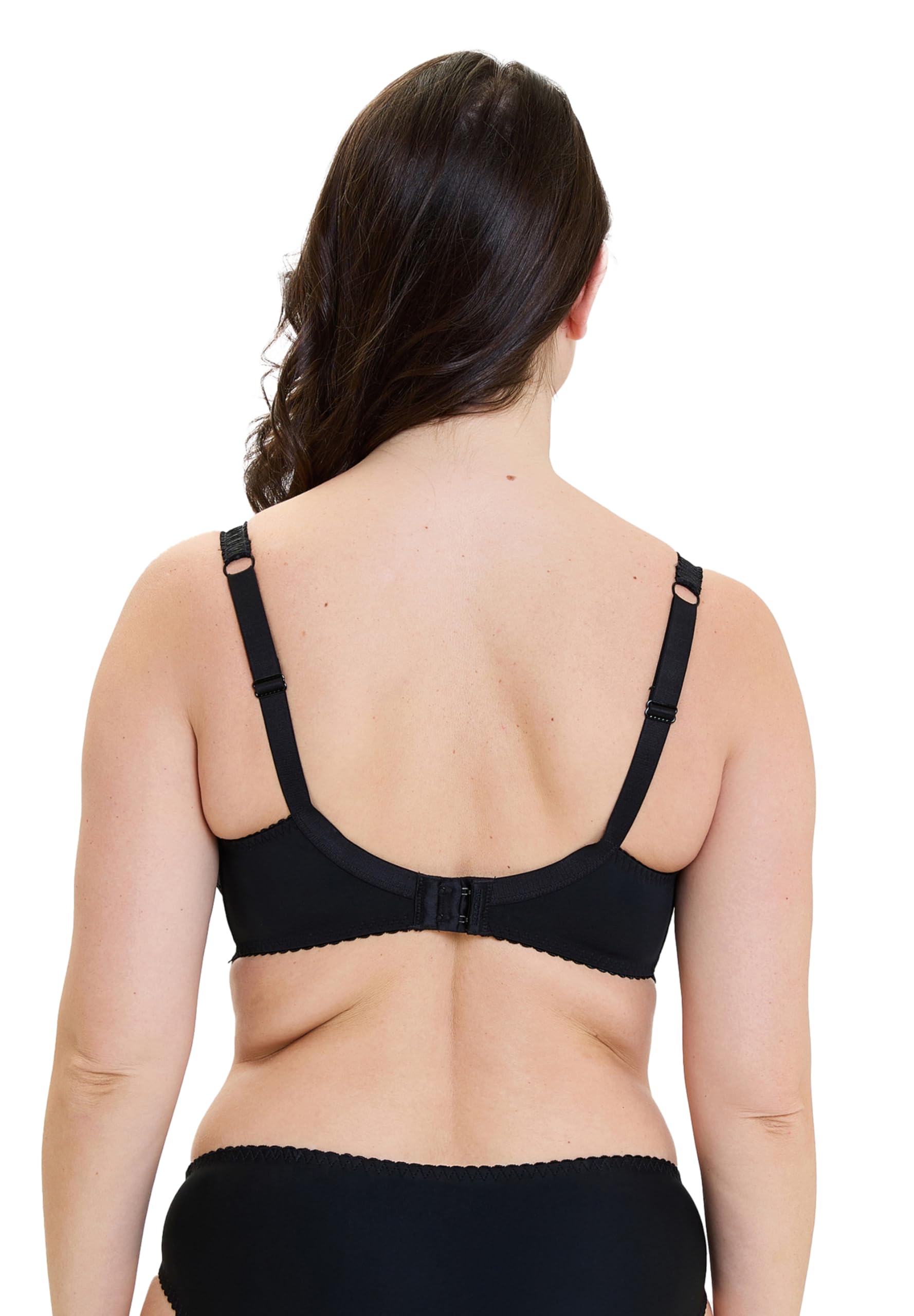 Visiter la boutique Sans Complexe Sans Complexe - Arum - Soutien-Gorge Emboitant en Dentelle avec Armatures - Classique - Uni - Femme in use
