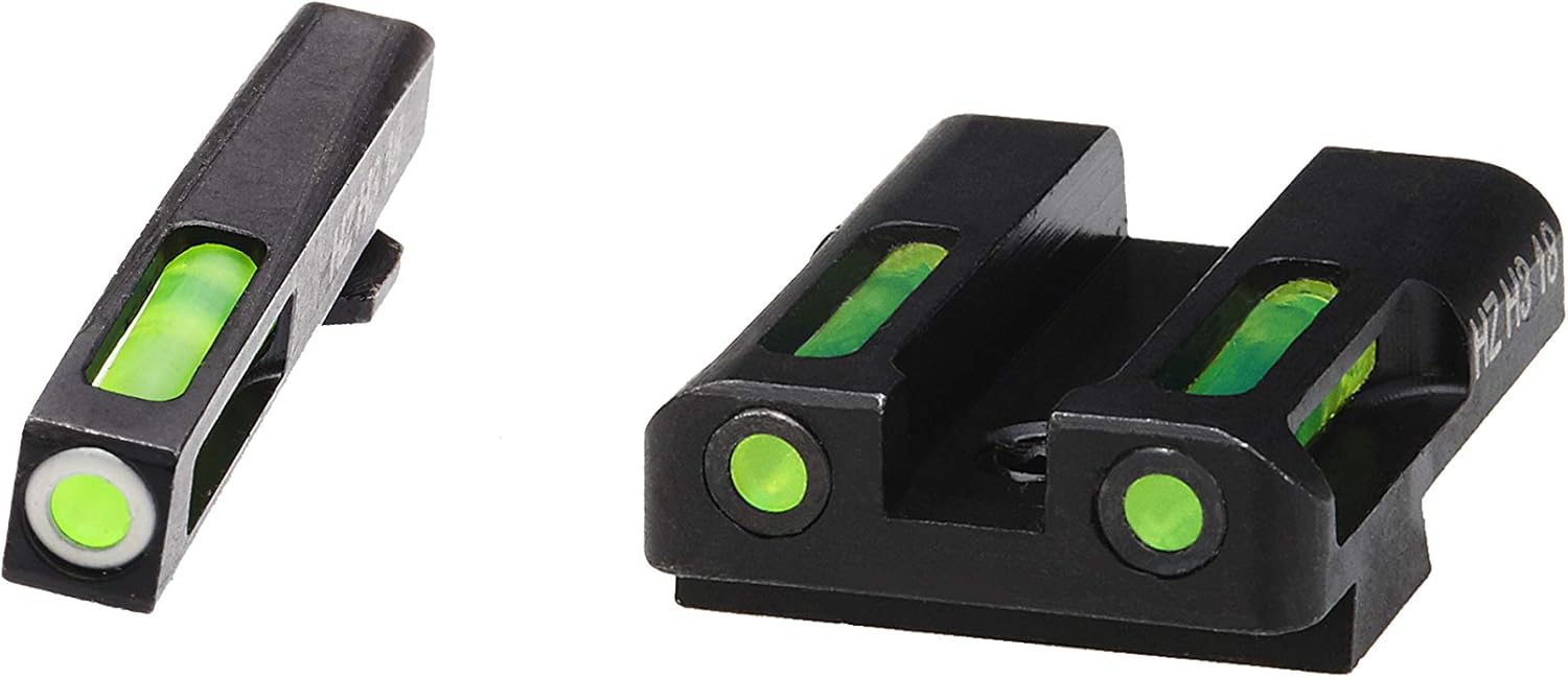 HIVIZ GLN325 Sight Systems, Litewave H3 Tritium/Litepipe, Glock 9mm, .40 Smith & Wesson, and .357 Sig