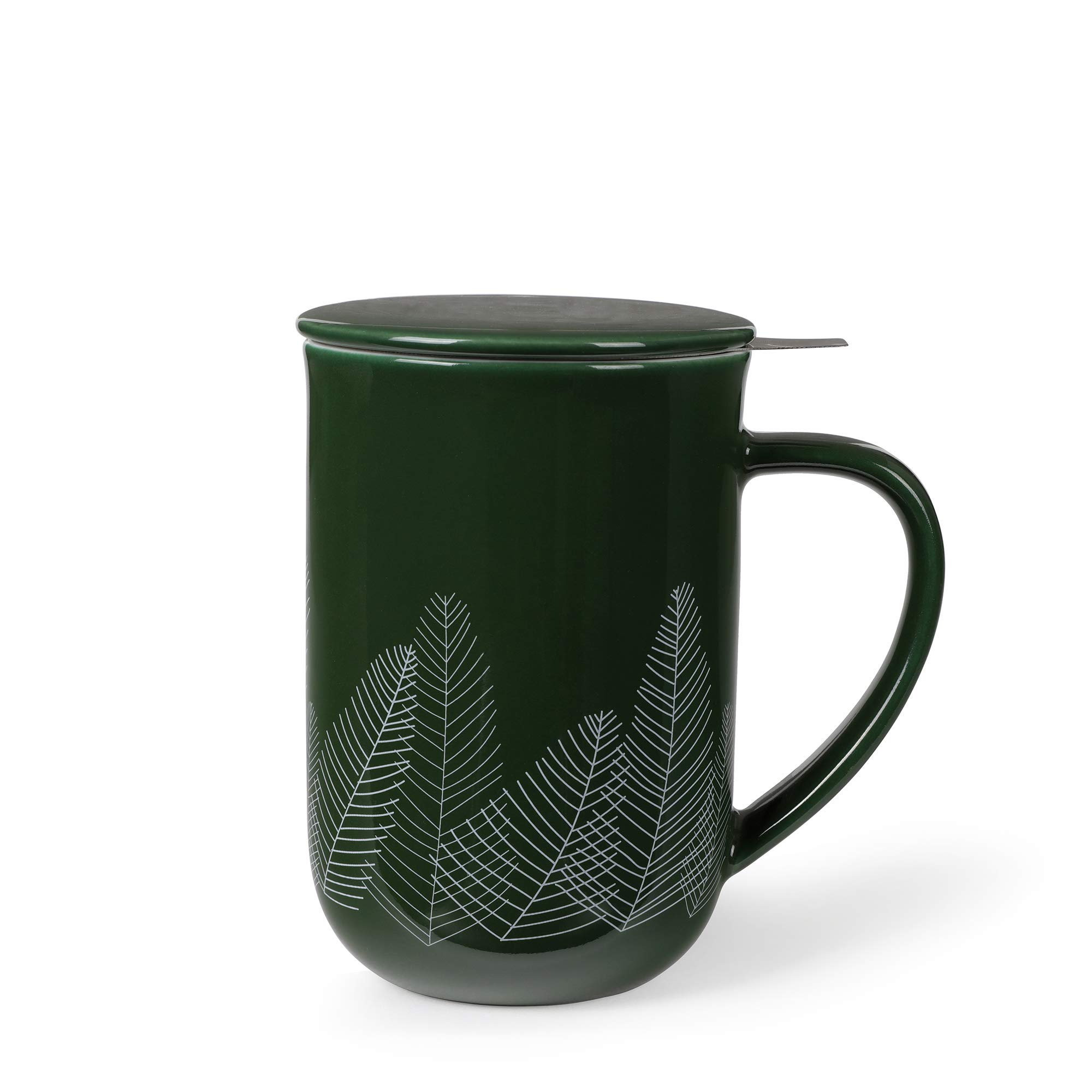 Minima Balanced Winter tea mug (Forest pine)