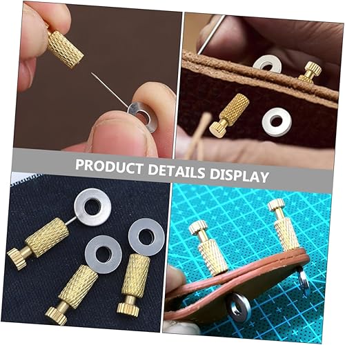 Miniatura 4 de 4 Uds. Herramientas de costura de mano de posicionamiento de mano agujas de posicionamiento fijo Costura Artesanía Bordes hechos a mano Bloqueo de