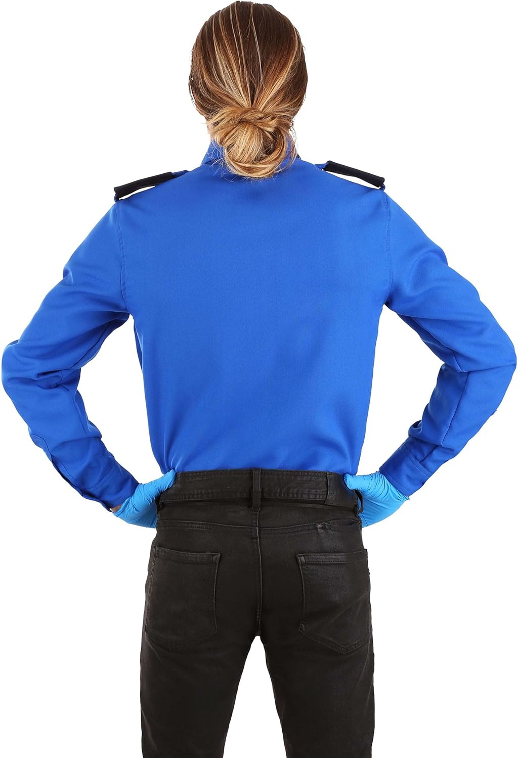 Fun Costumes TSA Agent Blue Long Sleeved Costume Shirt - M