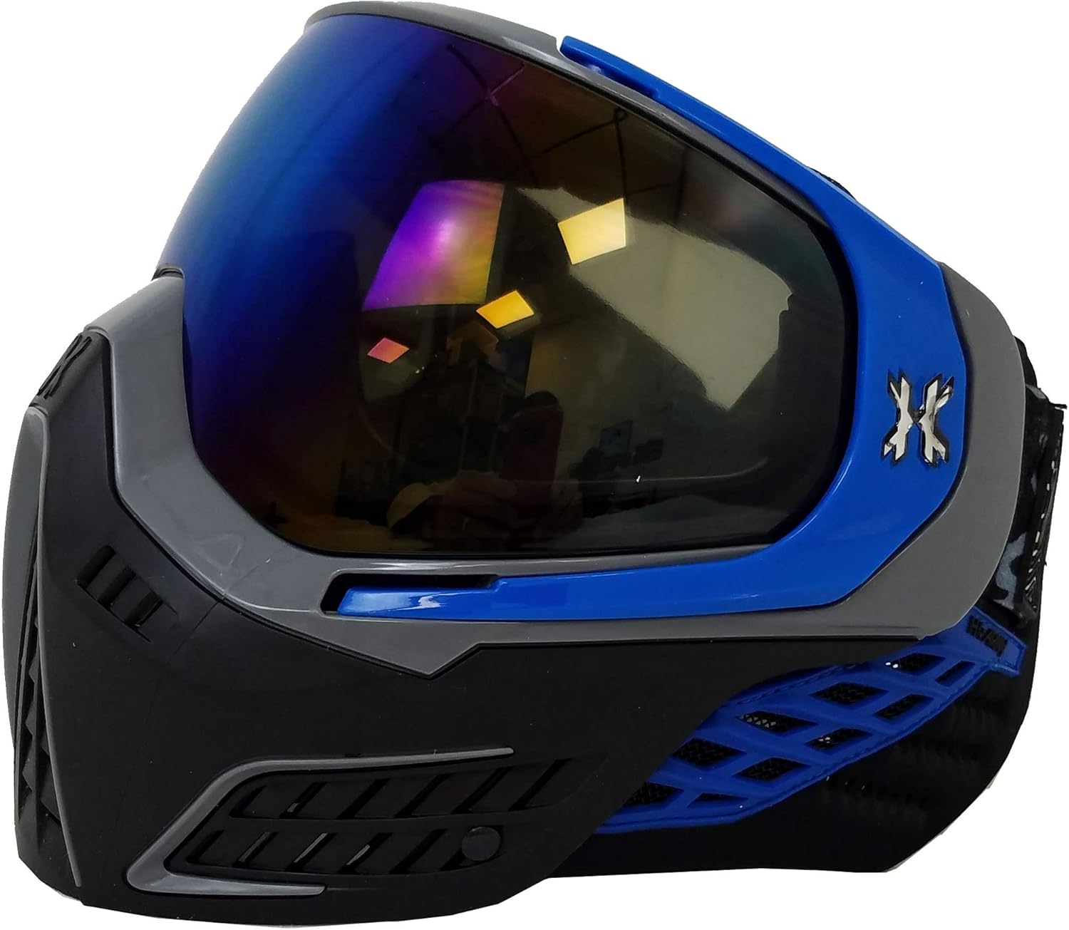 Amazon Com Hk Army Paintball Klr Sonic Thermal Anti Fog Mask Goggles Sonic Blue Sports Outdoors