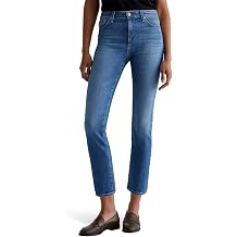 AG Jeans Women's Mari Mid Rise Slim Straight Jean