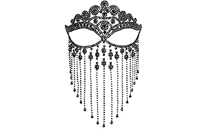 Rhinestone Face Mask For Women
