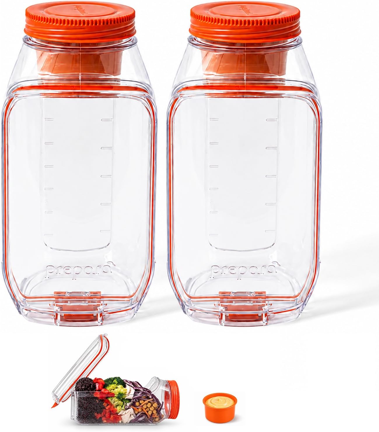 Prepara Harvest Pod, Set of 2 - Dressing Capsule Included