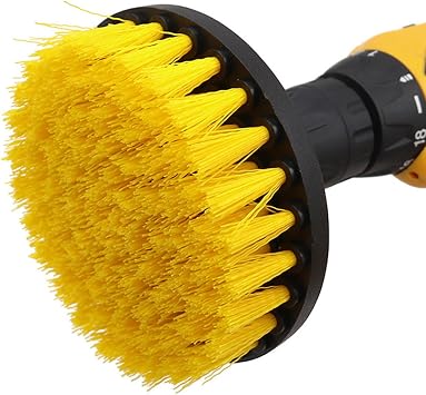 2/3.5/4/5'' Electric Scrubber Brush Round Drill Brush Corners Brush for Grout Floor Tub Shower Tile