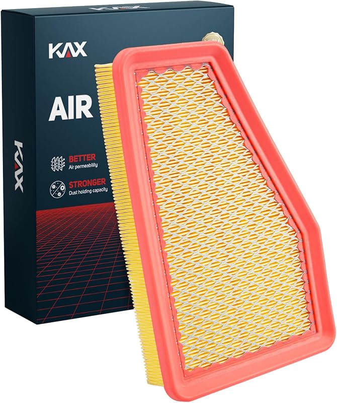 Filtro de ar do motor KAX CA12371 para Jeep Cherokee 2.4L e 3.2L – 1 unidade