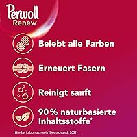 Vista 4 de Perwoll Renueva color y fibra - Detergente líquido para colores (1 x 25 cargas de lavado)