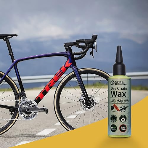 Miniatura 6 de GREEN OIL Cera seca para cadena de ciclo, blanca, 3.4 fl oz, biodegradable, natural, respetuosa con el medio ambiente, libre de PTFE PFOA aceite de