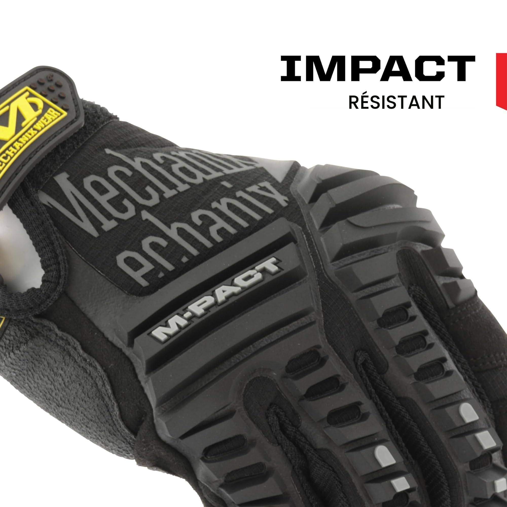Mechanix Wear - M-Pact Covert Tactical Gants (Medium, Gris/Noir)