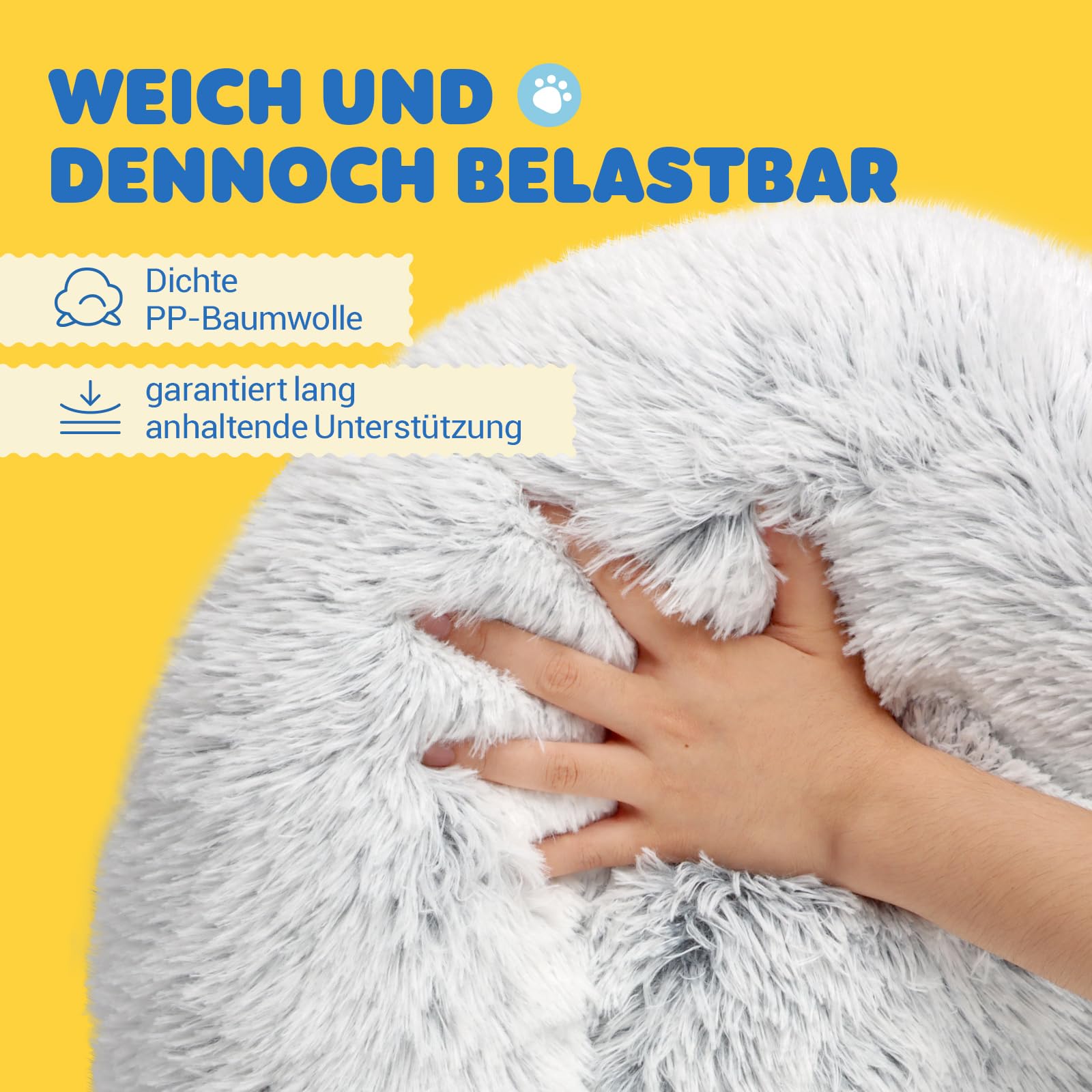 Kuscheliger Katzenschlafsack – Warmes Winterbett Für Katzen & Kleine Hunde, Flauschig Mit Schwanzdesign, Ca. 50x35 Cm