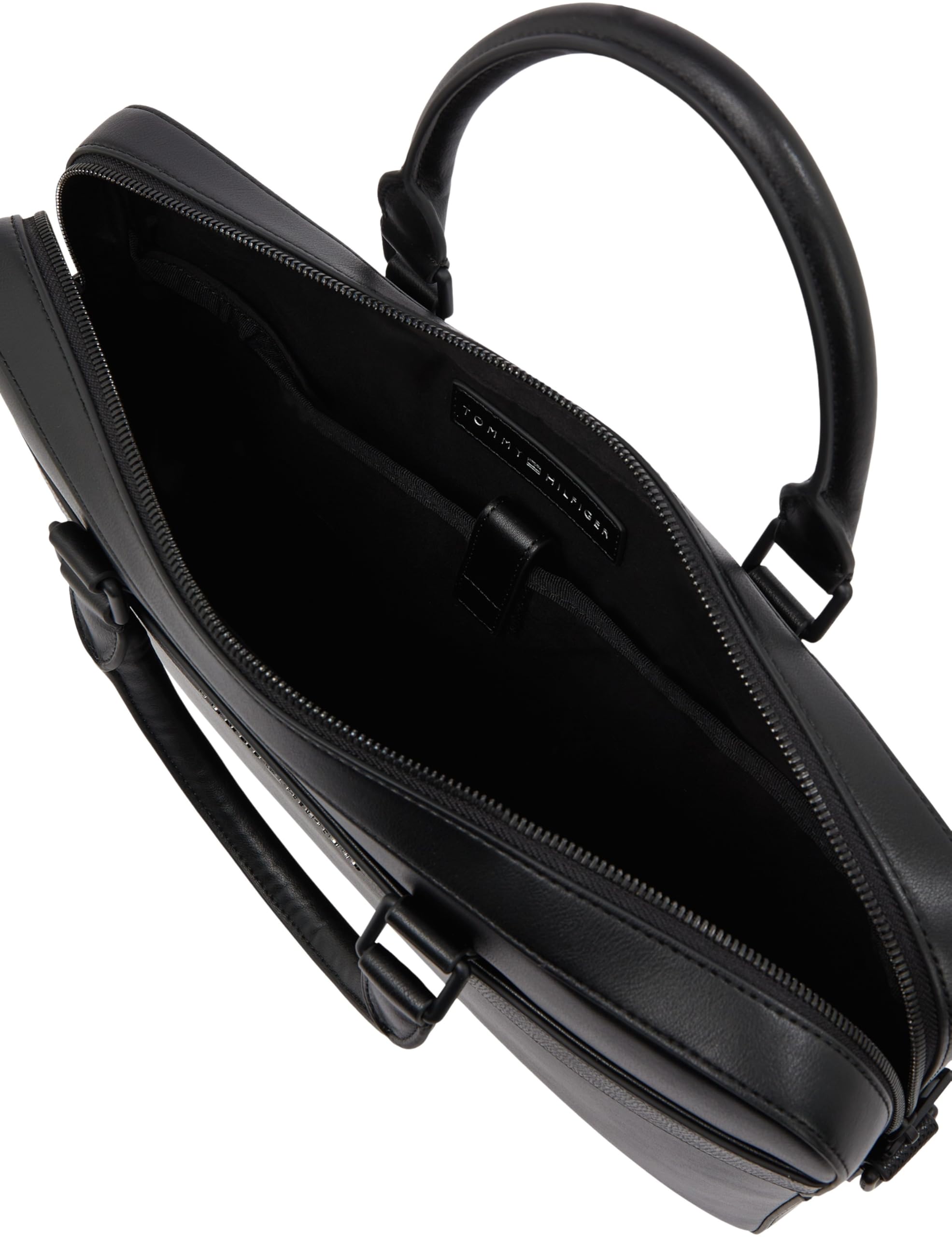 Tommy Hilfiger Maletín para portátil Hombre Corp elegante, Negro (Black), Talla Única