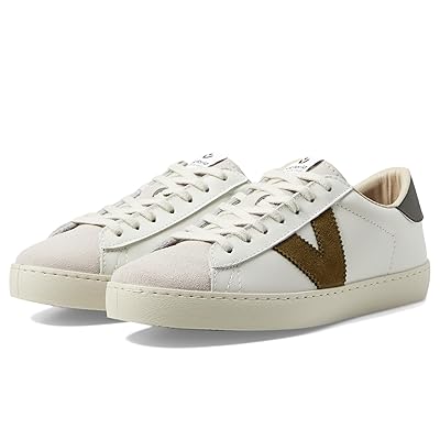 victoria Berlin Leather Athletic Shoes Kaki
