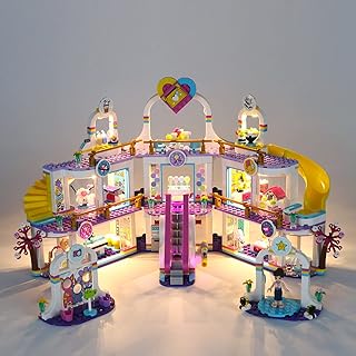 SEEMEY Lighting kit, LED for LEGO-Friends-Heartlake-City-Shopping-Mall-41450. MOC Block Accessories, Awesome Visual. (Just LED, Not LEGOBricks)