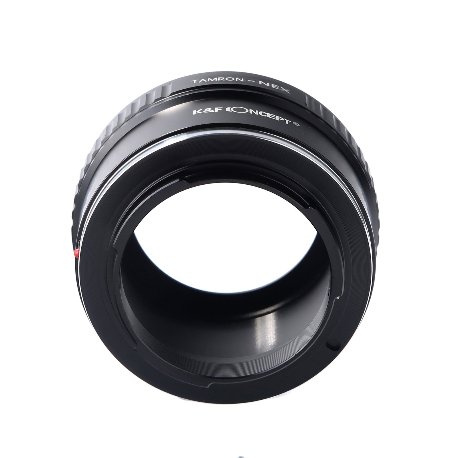 K&F CONCEPT Bague d'adaptation pour Objectif Tamron Adaptall II à Caméra compatibile Con Sony NEX Adaptateur lentille Fait de Laiton et d'aluminium Adaptateur Solide précis Noir