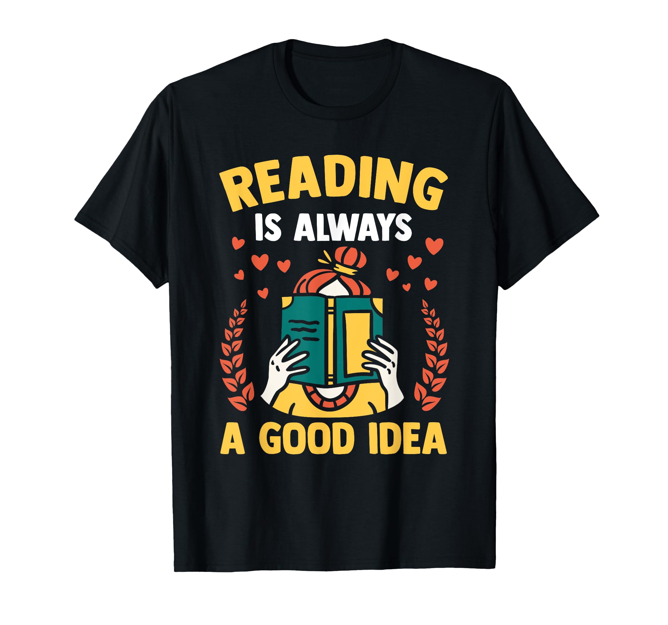 Bookworm & Reading Lover Book Addict T-Shirt