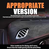 Vista 2 de BORATO Cubierta del salpicadero del automóvil, protector de sombrilla, alfombras, para Mazda CX-3 CX3 CX 3 2015-2019 Accesorios