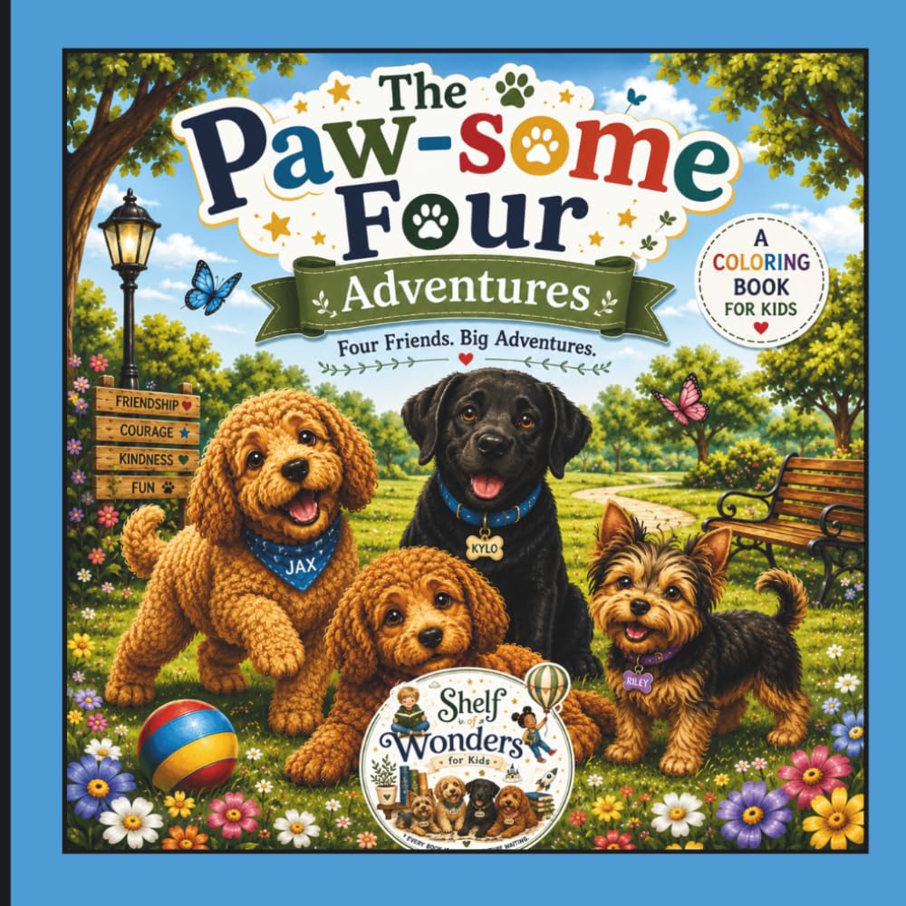 The Paw-some Four Adventures: Four Friends Big Adventures