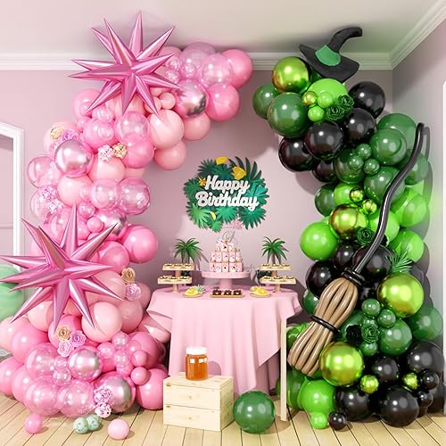 Vista 75 de Kit de arco de globos rosa morado, kit de arco de globos azul, rosa y morado, arco de globos rosa intenso, guirnalda de globos rosa intenso