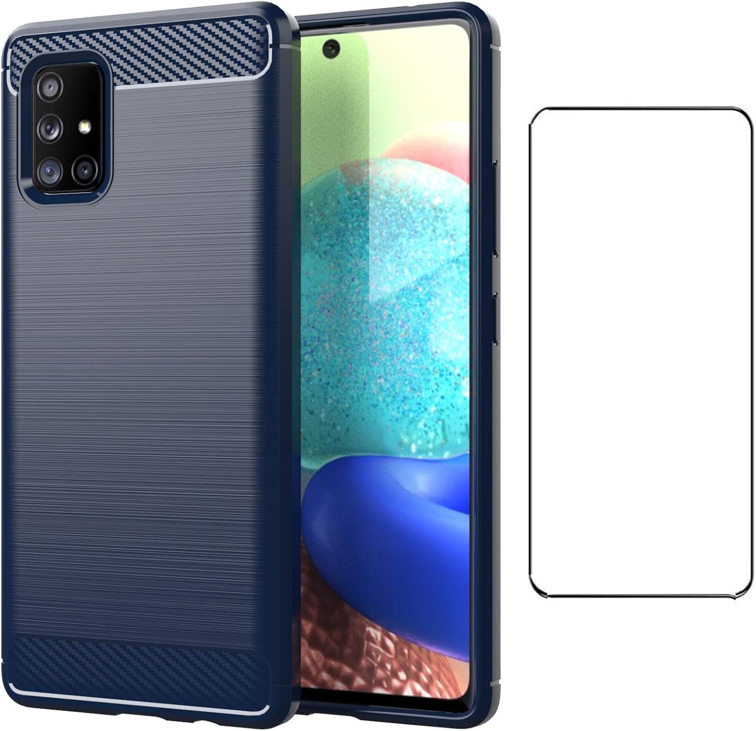 Asuwish Compatible with Samsung Galaxy A71 5G Case and
