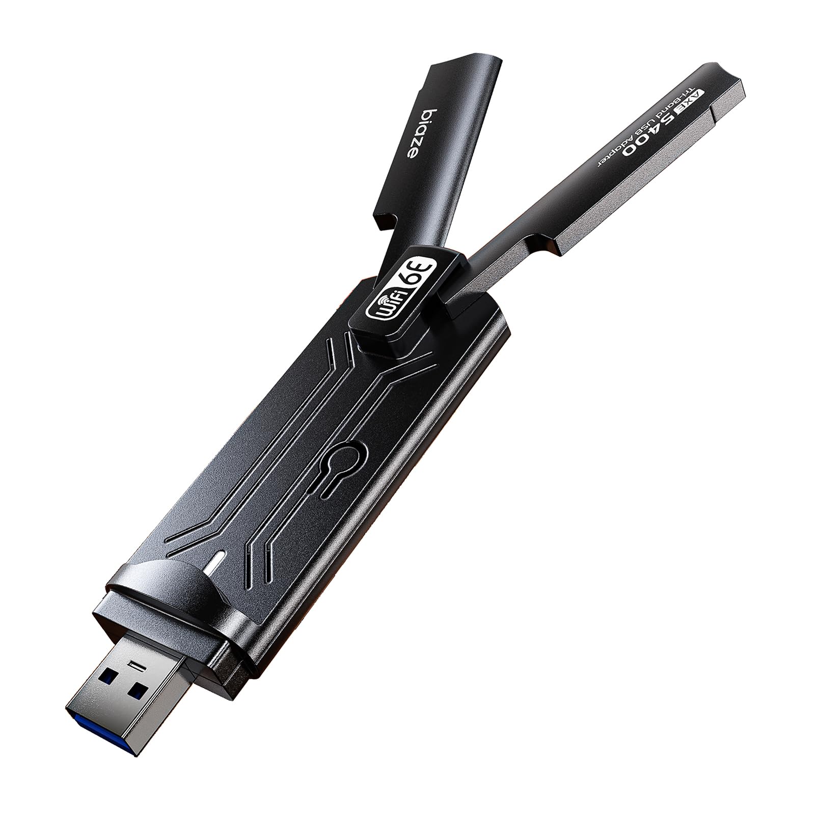 Amazon.com: Biaze Wireless WiFi 6E Adapter 5400Mbps USB 3.0 - Dual