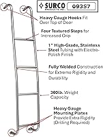 Vista 2 de Surco 093S7 - Escalera corta de acero inoxidable para furgoneta Sprinter