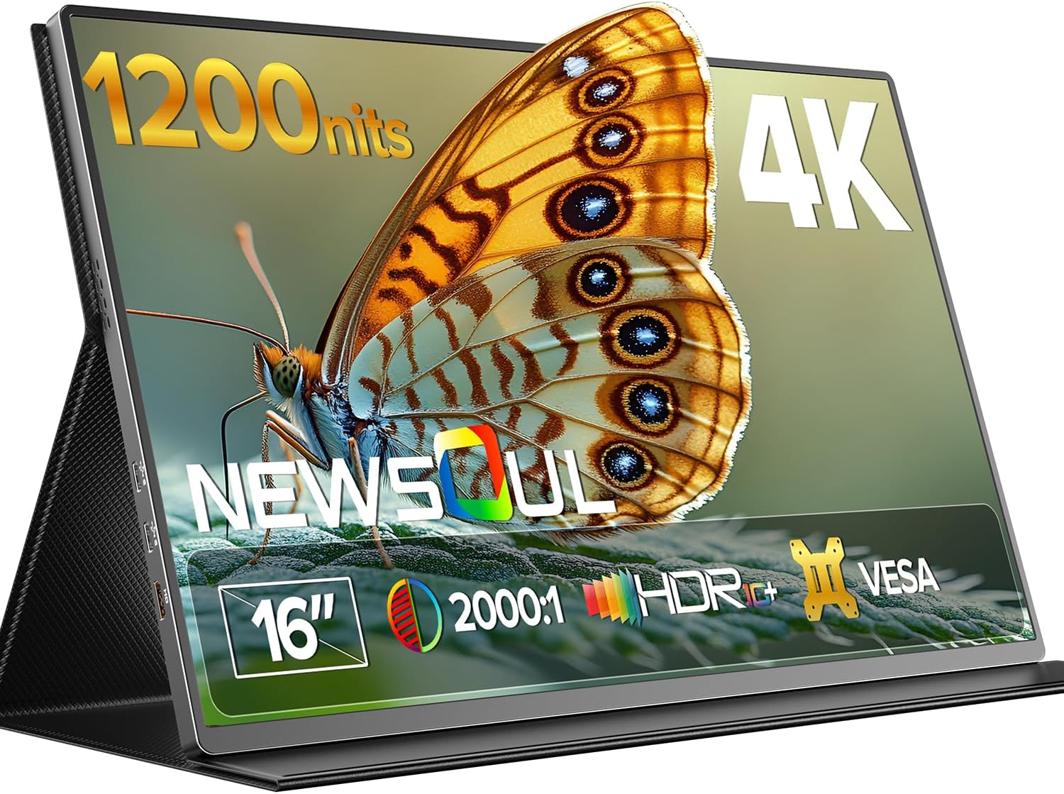 Newsoul Portable Monitor 4K 16