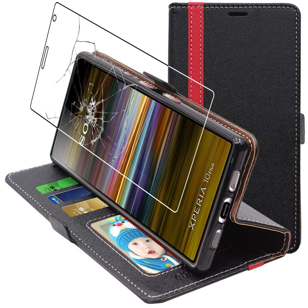 ebestStar - Cover Compatibile con Sony Xperia Z3 Compact Custodia Portafoglio Pelle PU Protezione Libro Flip, Bianco + Pellicola Vetro Temperato [Apparecchio: 127.3 x 64.9 x 8.6mm, 4.6