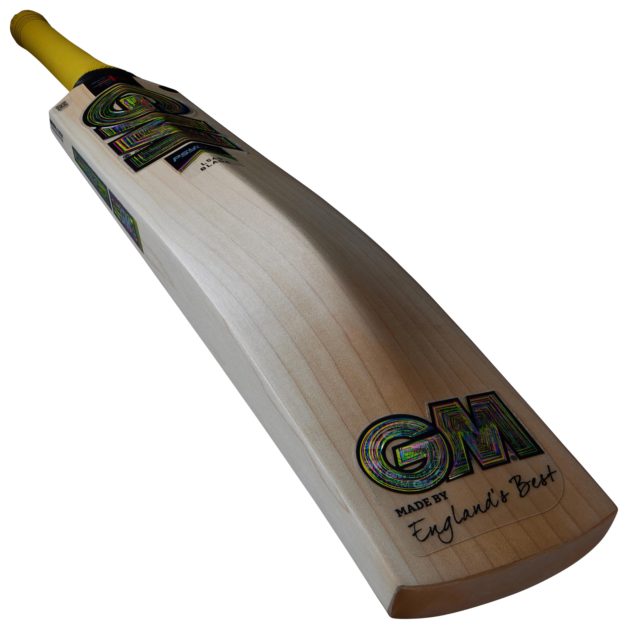 Gunn & Moore GM Cricket Bat | Psyche | English Willow | DXM, ToeTek and Now! | Sizes 3 to Full Size