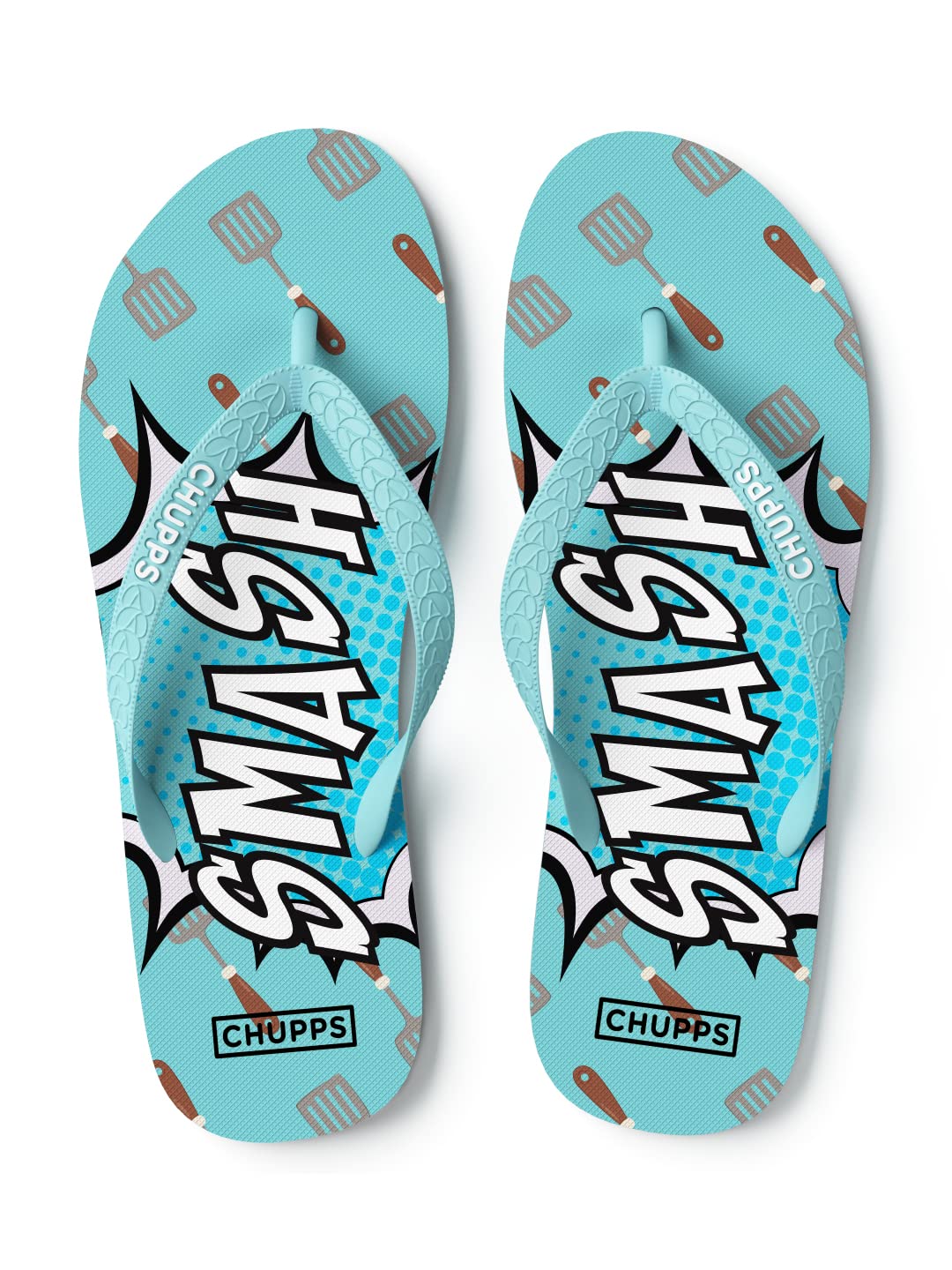 Women/Girls Natural Rubber Flip Flops Slippers, MUMMY KA PYAR DESIGN, Comfortable & Ultra-Light, Odour-Free, Non-Slip & Long Lasting Digital Prints - (Tibetan Stone - 7UK)-image-18