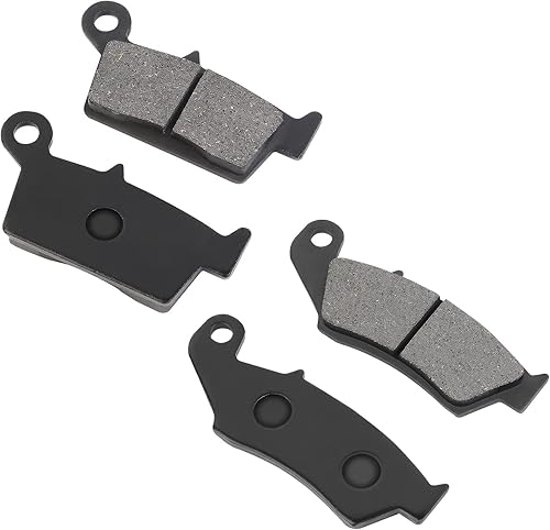 Miniatura 4 de Road Passion Pastillas de freno delanteras y traseras para Suzuki DRZ400 DR-Z 400 2000-2009/ DRZ400SM 2005-2009/ RM125 RM250 Honda XR650L 1993-2016/